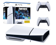 Sony PlayStation 5 Slim (Fortnite) + pad White - 1298487 - zdjęcie 1